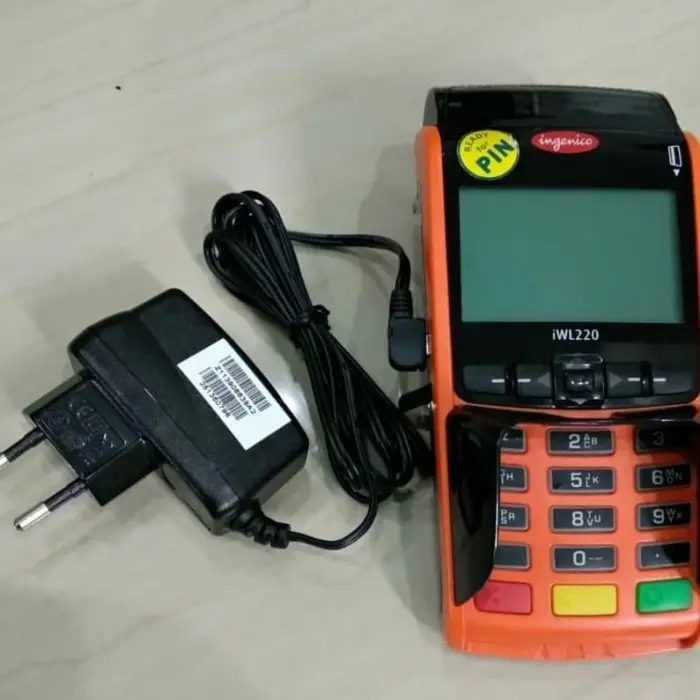 Termurah Charger Adaptor Mesin Edc Ingenico Iwl220 Baru Edc Bri Bni Bca Mandiri
