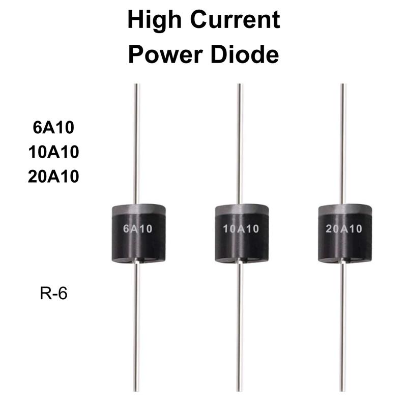 (10pcs) 6A10 10A10 20A10 Rectifier Diode Power Diode - R-6 - - TikTok ...