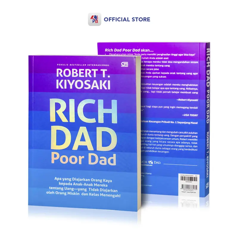 Buku Manajemen Dan Bisnis / Rich Dad Poor Dad / Rich Dads Cashflow Quadrant ( Edisi Revisi ) / GRAMEDIA PUSTAKA UTAMA - GPU 3