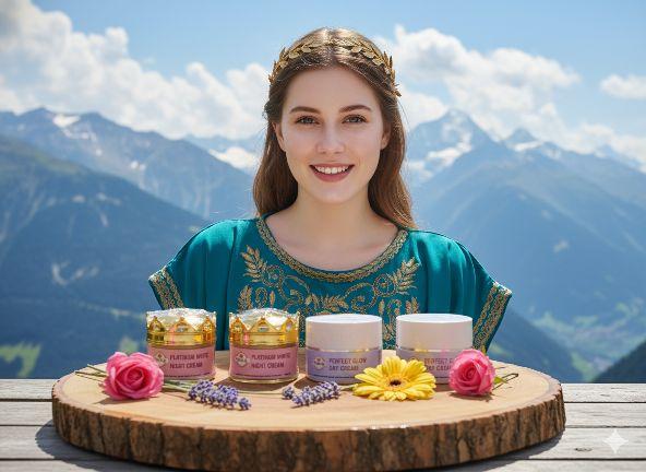 PrinZelle Skincare Bundling 2 item Night Cream dan 2 item Day Cream Mencerahkan Wajah Niacinamide  5X Ceramide with UV Filter