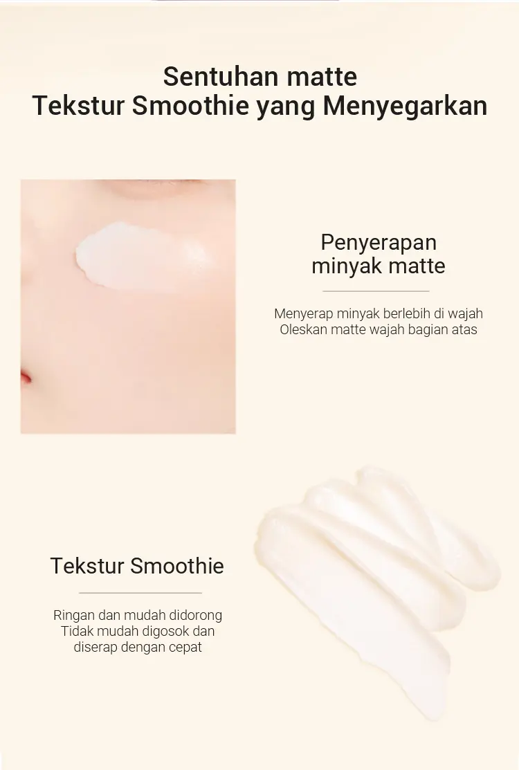 Product Introduction of Lotion Pelembab Seimbang untuk Mengontrol Minyak, Menstabilkan Kulit Berminyak, Melembapkan Sebelum Riasan, Krim Pelembap[matte for oil skin, for black head and pores] 1