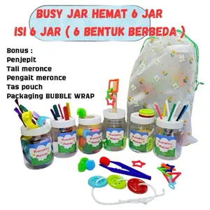 Busy Jar Terlengkap Mainan montessori