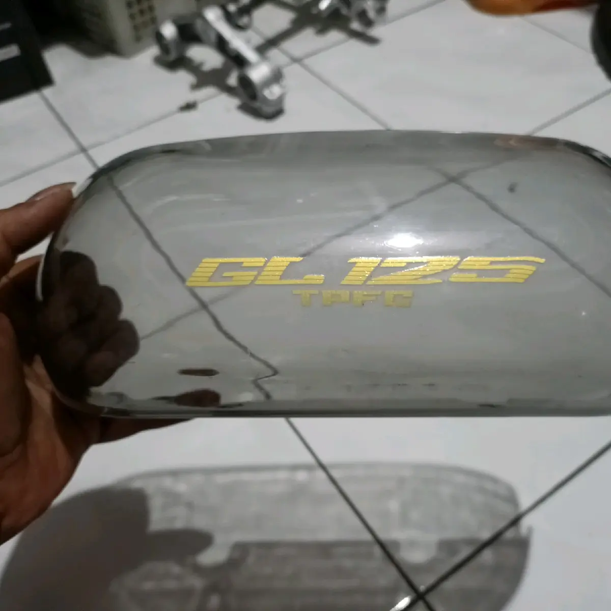 VISOR KACA MIKA SPEEDOMETER GL100 GL125 ORIGINAL Motor Kendaraan