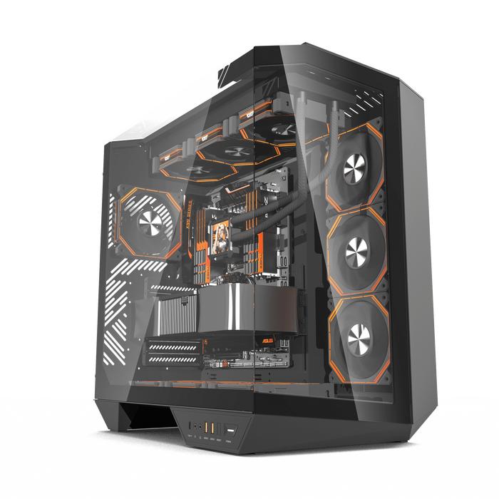 Gambar Casing DarkFlash DY470 - ATX PC Case Include 4 ARGB FAN - Black dari Toko Expert Komputer Kota Administrasi Jakarta Pusat Tokopedia