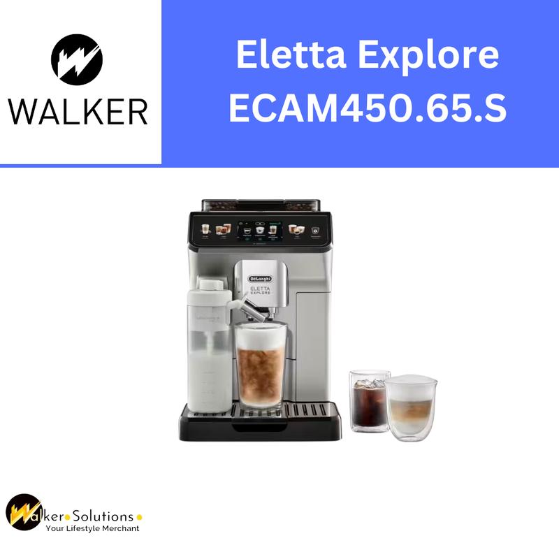 Delonghi Eletta Explore Automatic Coffee Machine - ECAM450.65.S for Perfect Brew 0
