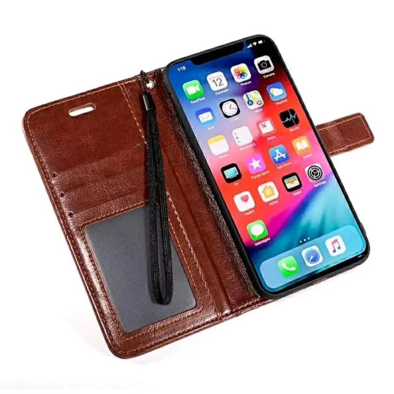 Case Untuk Hp Realme C75 Flip Cover Wallet Sarung Hp Casing Dompet Flip Magnet 3
