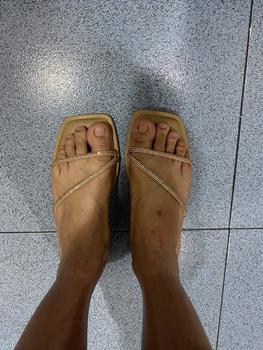 Product Review of UKIUQ ELEENA BERLIAN SANDAL WANITA Sendal Tali Berlian premium from 🐳** 1