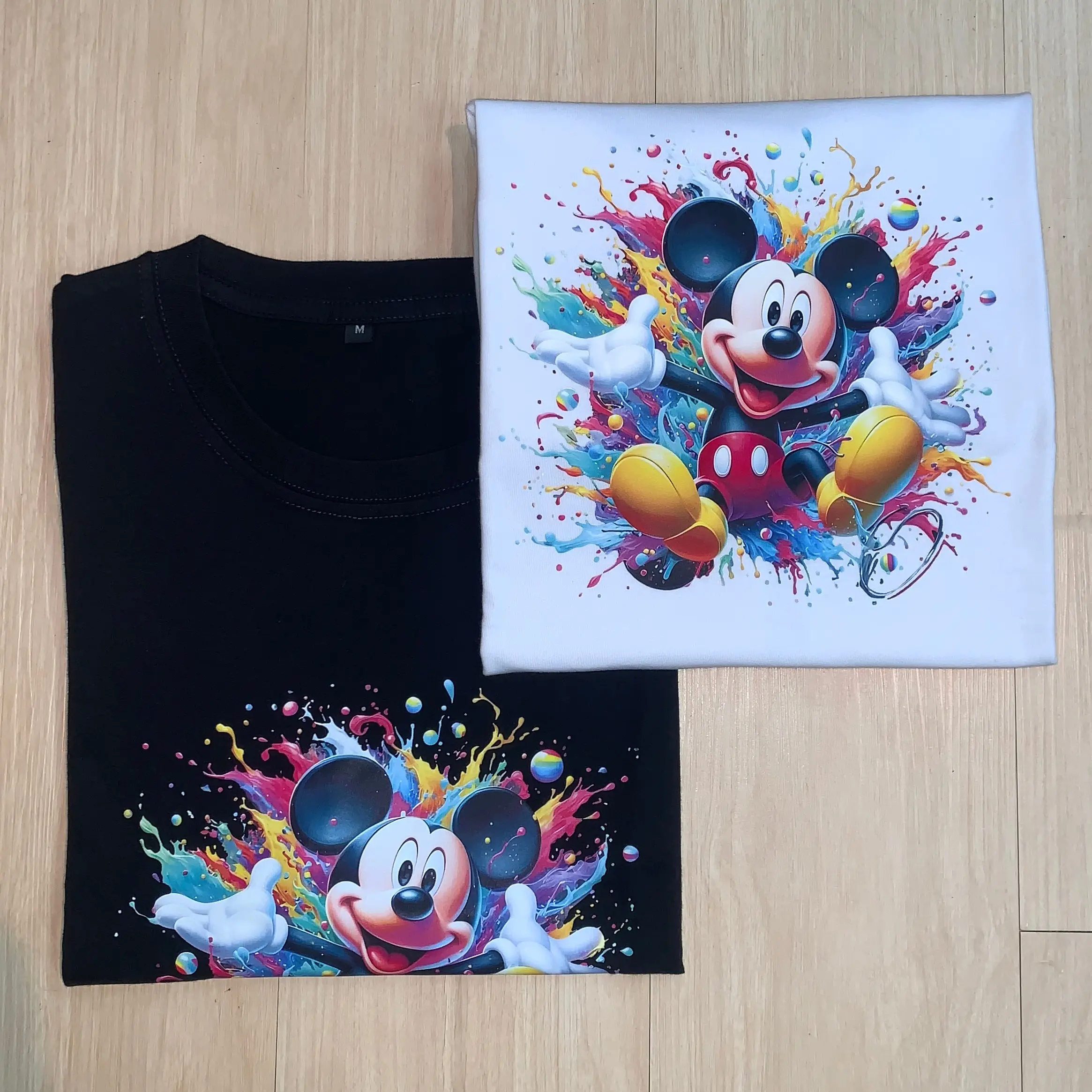 Baju Kaos Couple Keluarga Mick3y  - Duck'ee