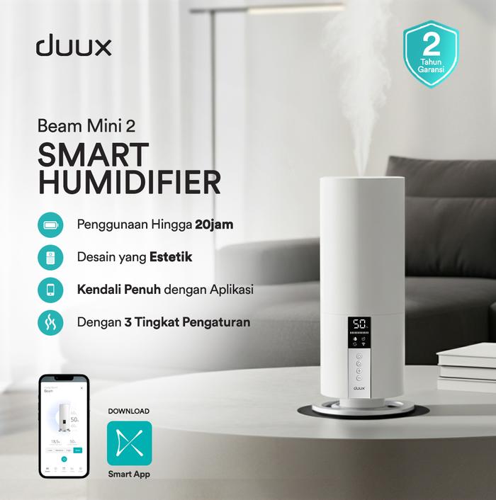 Gambar Duux Beam Mini 2 Smart Ultrasonic Air Humidifier White - DXHU13 dari Duux Indonesia Kota Administrasi Jakarta Barat Tokopedia