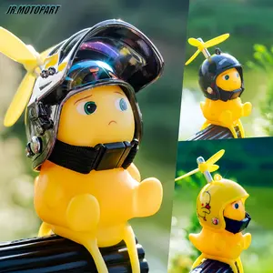 [Jrmoto] Aksesoris Motor Listrik Nailon Dekorasi Kendaraan Listrik Lucu - Dudukan Dekorasi Sepeda Bercahaya yang Dapat Diputar Racing Hiasan Car