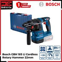 Gambar Bosch GBH 185 Li Cordless Brushless Rotary Hammer / Mesin Bor Bobok Beton Baterai (Unit Only) dari Drill&Co Kota Administrasi Jakarta Barat 1 Tokopedia