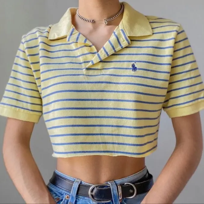 CROP TOP - KAOS KERAH WANITA MURAH MERIAH 2