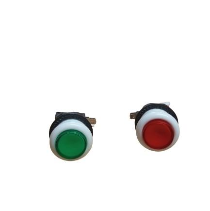 TOMBOL PUSH BUTTON MERAH DAN HIJAU 0