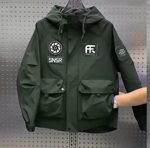 Jaket Parka Taslan Bordir SNSR / Jaket Parka Taslan Sensor Waterproof