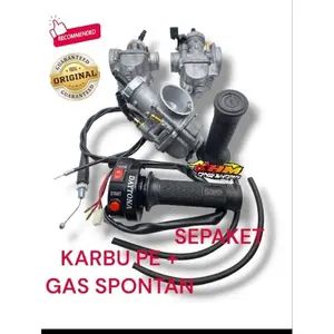 PAKET MURAH Karburator NSR Keihin PE 28 PE 26 PE 24 Kode A115 Dan GAS SPONTAN Motor Motorcycle