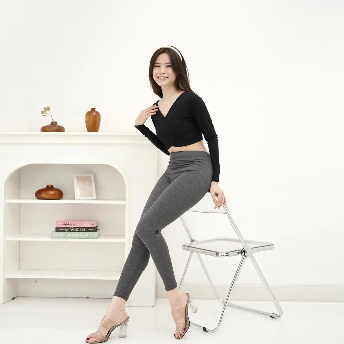 Legging Kaos Wanita Dewasa Panjang BB 35-120Kg