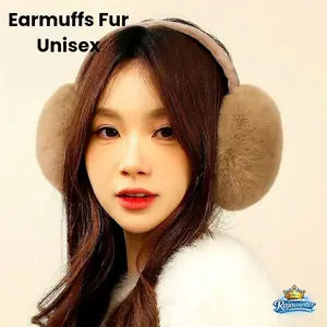 Earmuff Earwarm Penutup Penghangat Telinga Bulu Halus Winter Bando Musim Dingin Import