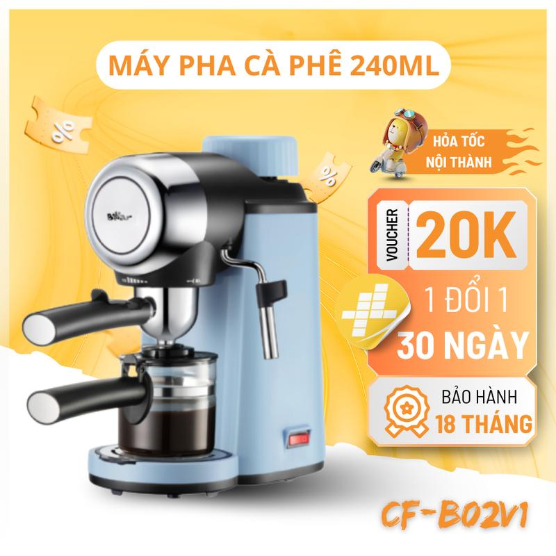 Máy Pha Cà Phê Bear Tự Động Pha Cafe, Pha Espresso Bảo Hành chính hãnġ 18 Tháng…
