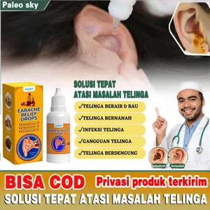 Obat Tetes Telinga Radang Telinga Infeksi Telinga Pendengaran Meredam Obat Telinga Bernanah Obat Telinga Berair 20ml Curek-Berdengung obat tetes telinga pelembut obat sakit telinga obat penyumbat telinga tetesan kotoran telinga kering keras