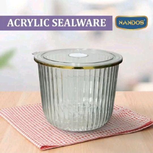 Nandos Toples Bonita Kedap Udara Toples Akrilik Toples Kerupuk Toples Kue Lebaran Estetik