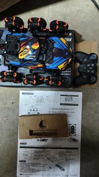 Product Review of Six-Wheel RC Stunt Car,6WD Remote Control Car,Cool RC Drift Car,Double-Sided Driving,360° Flips Rotating,with Spray and Light Effects,Toys for Ages 8-13 Kids,Ideal Gift for Boys and Girls from C**N 0