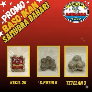 Baso Ikan Samudra Bahari - Kecil 20,Sedang 6,tetelan 3 Exp 5 Hari