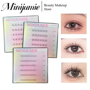 Minijumie Bulu Mata Bawah Berperekat Mini Jumi Tanpa Lem Bulu Mata Bawah Alami Batang Tunggal Transparan bulumata bulu  mata  inven  h008 Eyelash Extension