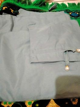Product Review of Mukena Dewasa Traveling Mini Alwi Series Free Tas Pouch Serut Mutiara Atasan Bawahan Panjang Katun Lembut mukenah  Muslim resleting from N**0 0