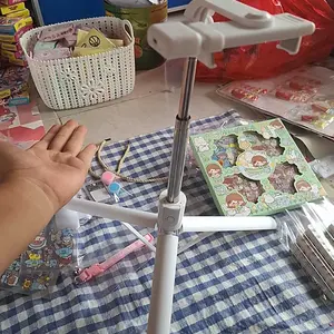 Tripod Tongsis R1sL 4 in 1bluettooh lampu LED Stainless Remot Panjang