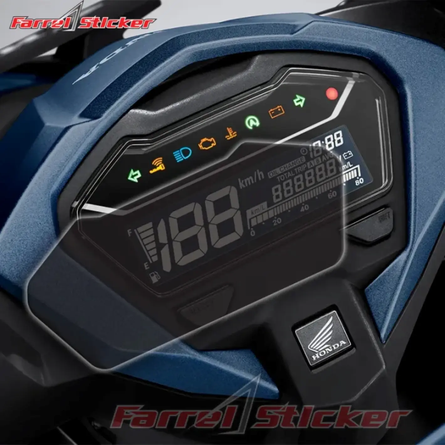 Stiker Anti Gores Spido Vario LED New 125 150 160 Sticker Speedometer Honda vario