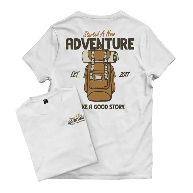 T-shirt Distro Pria Wanita The Forest Pink Premium Bahan Katun Combed 30s I Baju Kaos Cowok Cewek Distro Original Motif ADVENTURE Simple Keren Sablon 6