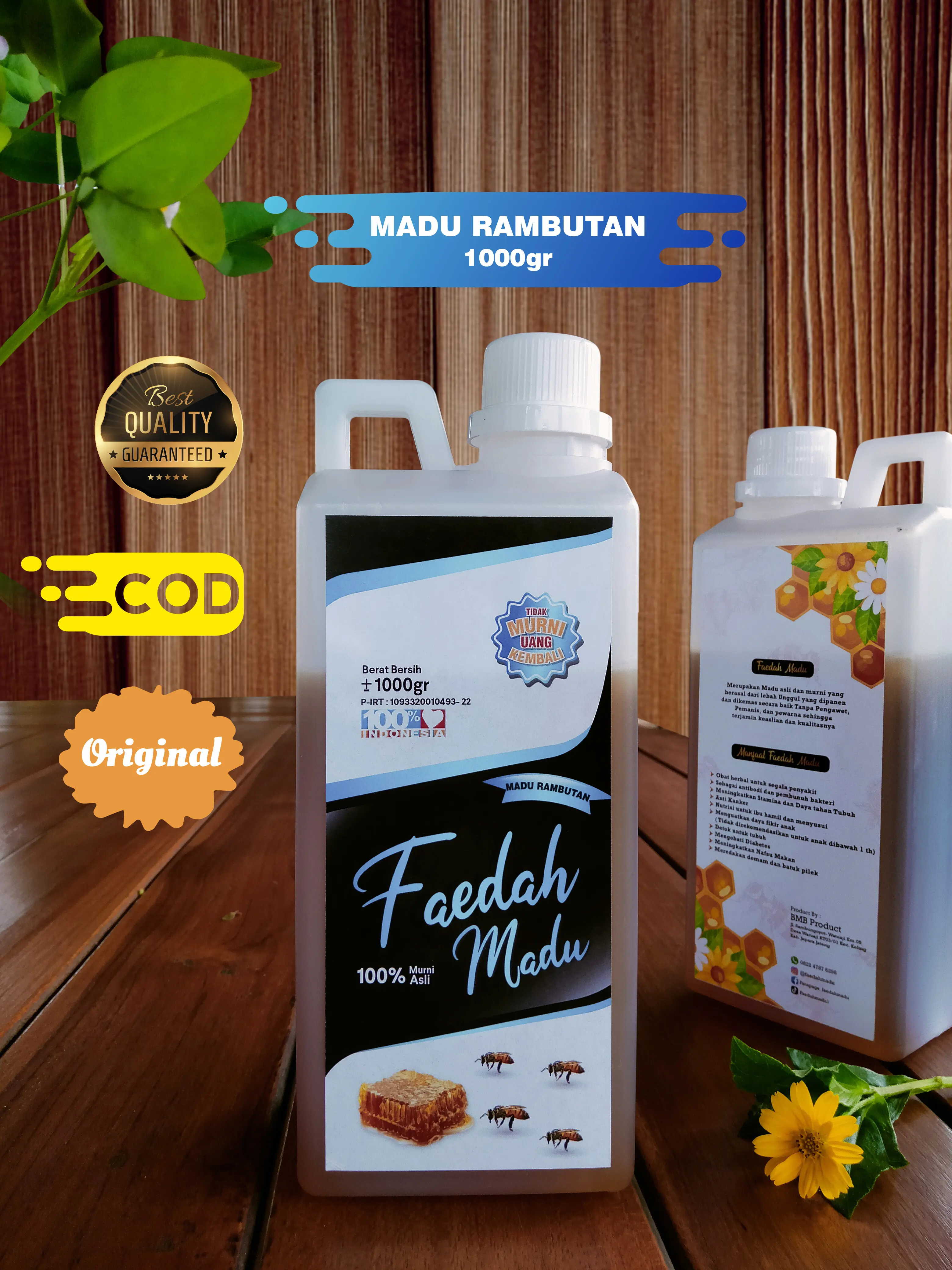 Madu Rambutan 1 kg,  Madu Murni Madu Asli, Madu rambutan, Faedah madu,  Madu rambutan 1kg Manis Honey Kuning