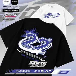 Custom Baju Bintang & Nomor Nama Cotton Combed 24s KWSNS.001