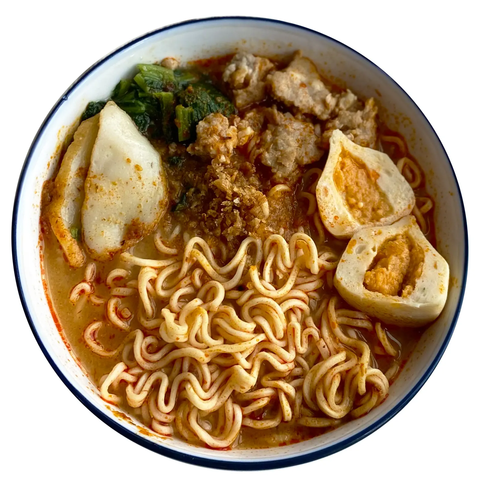 dotdotbowl (Famous BP KKM) Gangsa Noodles [Koka With Chilli (Ke Kou Mian)] - Frozen Pack (Dot Dot Bowl)