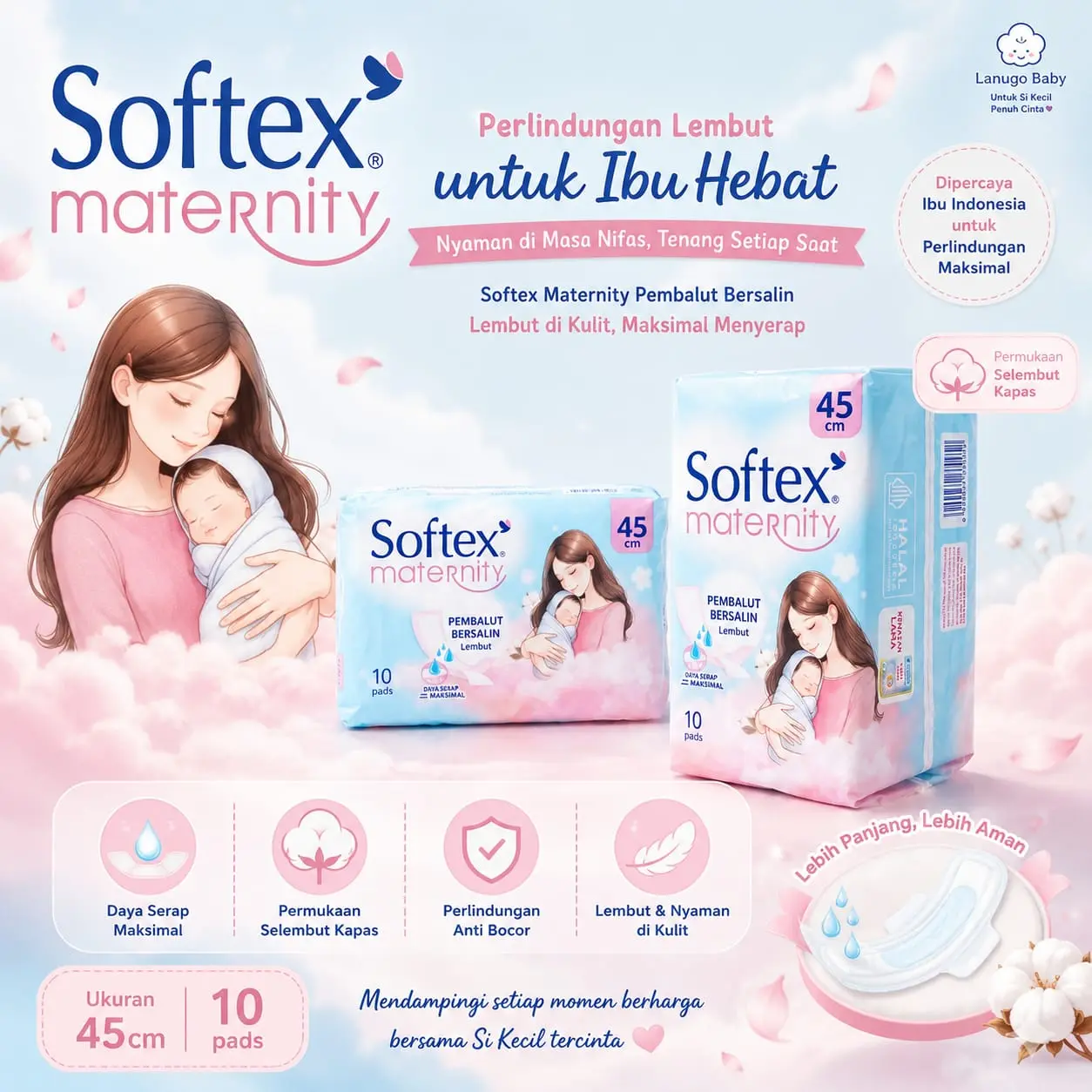 Softex Maternity Pembalut Ibu Bersalin