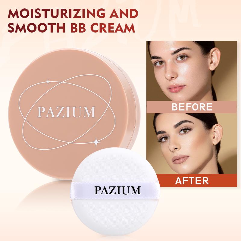 Product Introduction of 【SG Ready Stock】PAZIUM Air Cushion BB Cream Natural Long-lasting Waterproof Brighten 4 Colors Cosmetics for Women Makeup Powder Smooth Silky 1