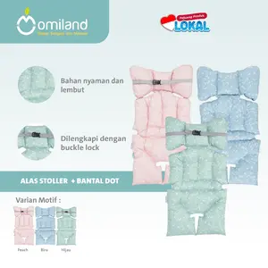 [OMILAND] Alas Stroller + Bantal Dot Floral Series OA01111 OA01112 OA01113