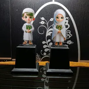 Piala Manasik Haji Akrilik untuk Wisuda Tahfid Pesantren TK Yayasan