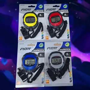 Stopwatch Flot Professional 6 Digit Multifunction sports - Flott F018