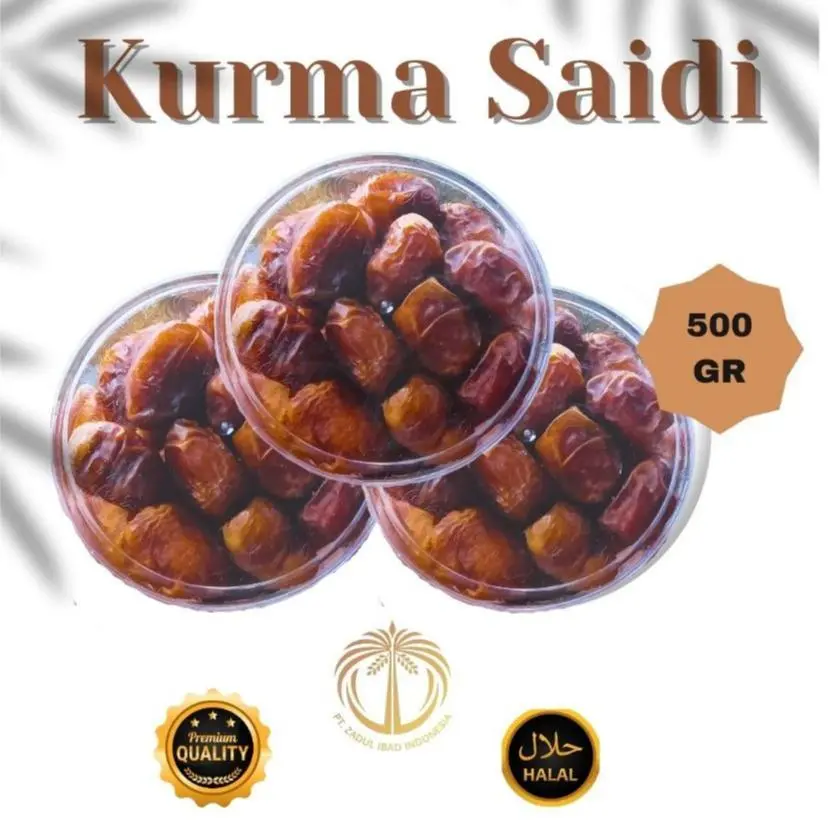 KURMA SAIDI KEMASAN 500 GR PREMIUM QUALITY / KURMA GRADE A / KURMA SHOIDI / OLEH-OLEH HAJI UMROH