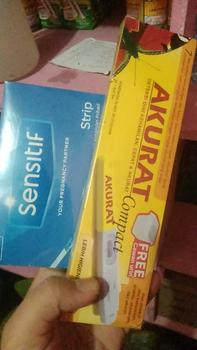 Product Review of Akurat Compact Alat Tes Kehamilan Compact Akurat Tespek Privasi Terjamin from M**a k**s 0