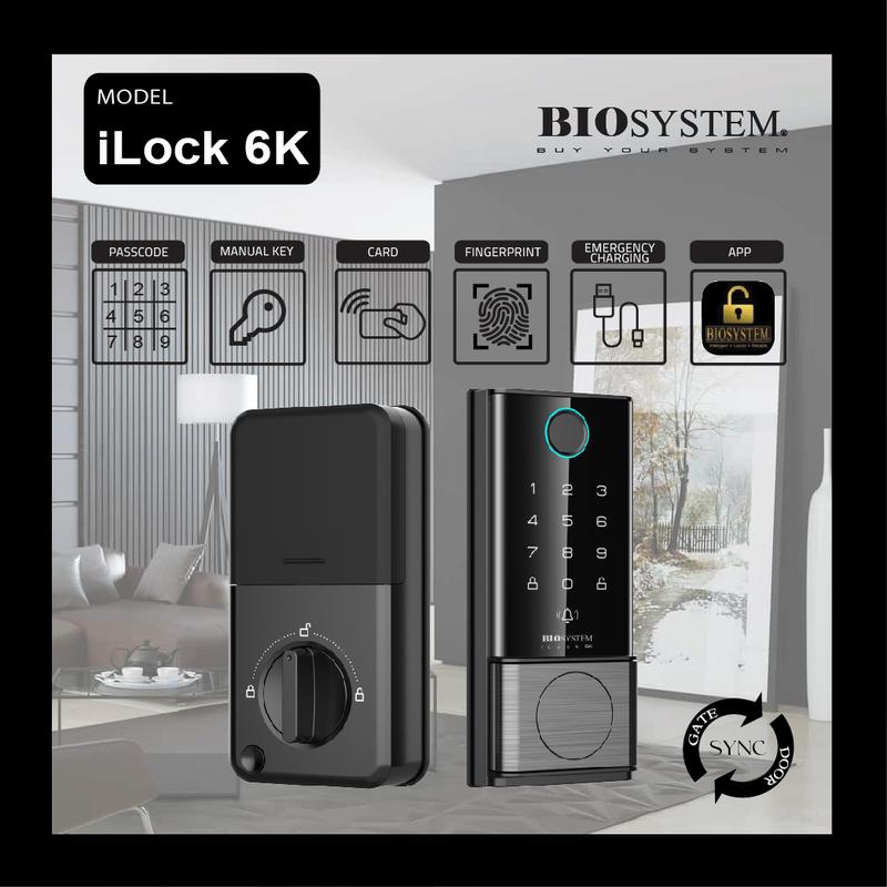 Bio Locks BIOSYSTEM ILOCK 6K DIGITAL DOOR LOCK - TikTok Shop Singapore