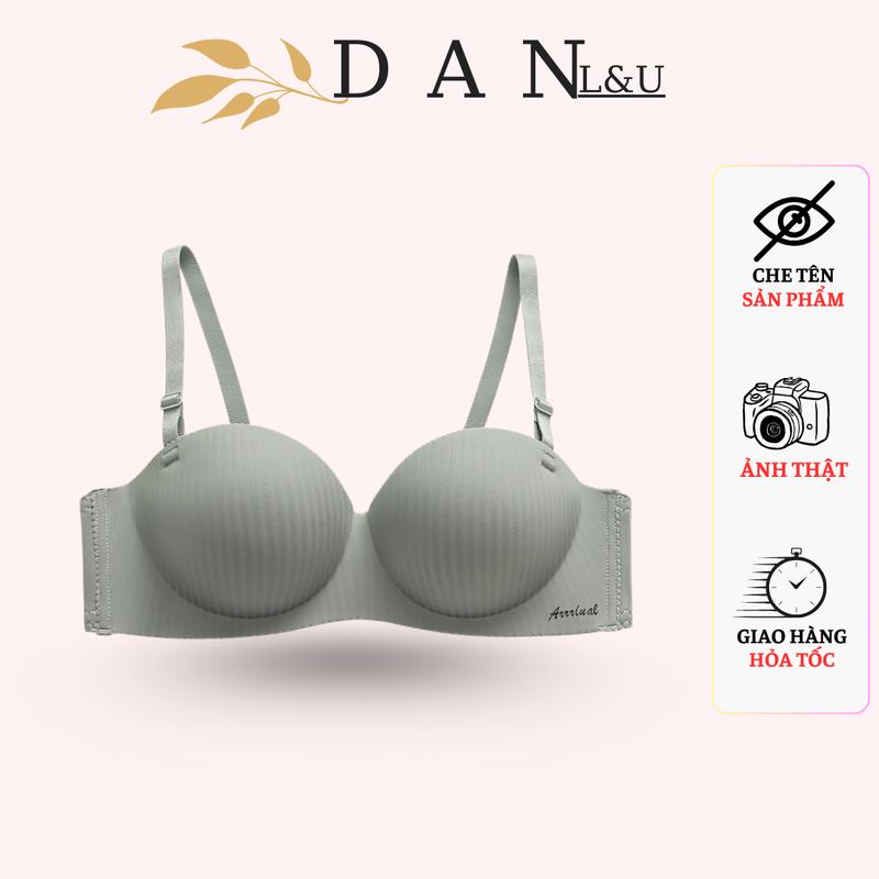 Áo Lót Nâng V1 Không Gọng Đệm Vừa Cup Ngang Chống Tuột Ít Co Giãn DAN L&U 2288