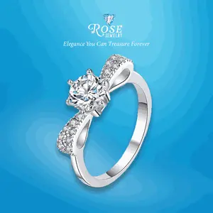 (EXCLUSIVE) [53C] Radiance of Elegance: A Sparkling Promise cincin pita by rosa luxury  Rings