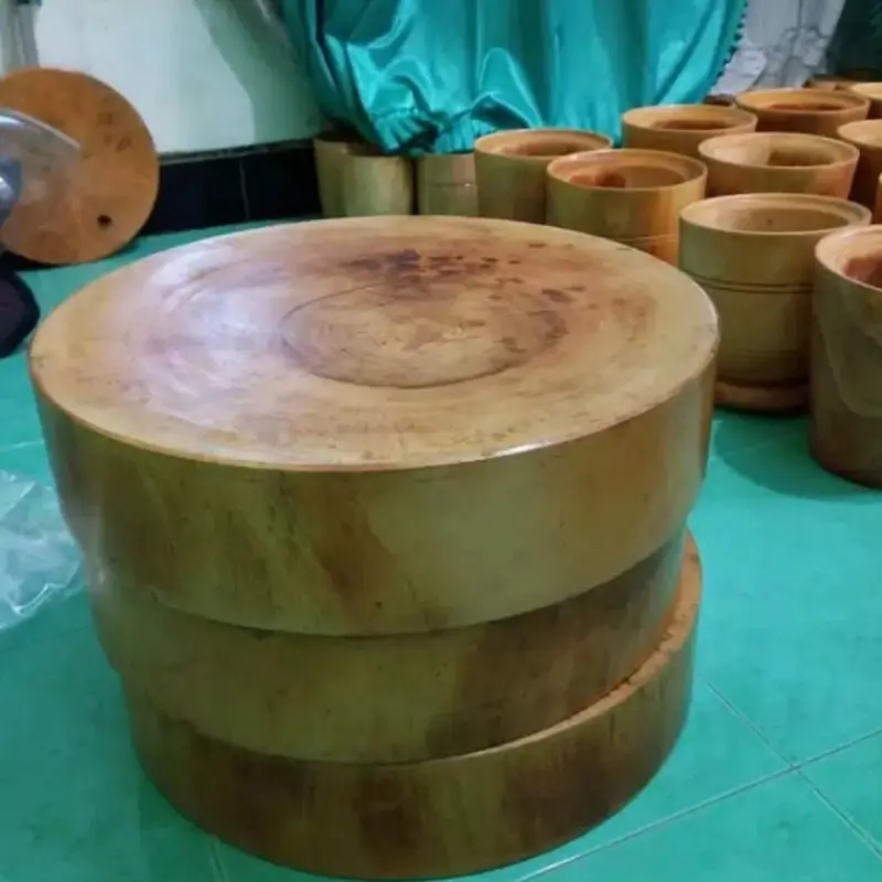promo terbaru talenan kayu jati diameter 30 tebal 7cm