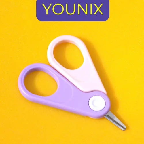 Gunting Kuku Anak Set Crown Nail Clipper untuk Bayi Laki-Laki dan Perempuan Keluarga dan orangtua Anak-Anak Kuning Ungu 8