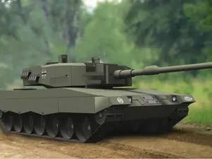 DIY Papercraft Leopard 2A4 Main Battle Tank