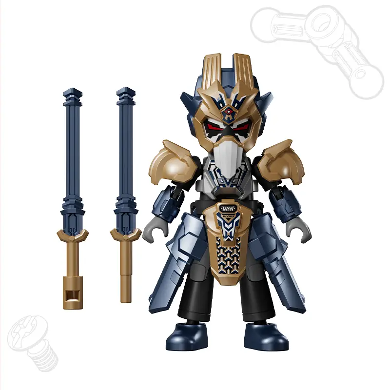 Blokees Blind Box Hero Infinity GVT04:Mainan Anak,Balok kayu/Blok,toys,Figur Susun action figures 7