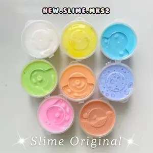 NEW.SLIME.MKS2 SLIME ORIGINAL 100ml dengan Warna-warna Cerah dan Tekstur Lembut untuk Mainan Anak