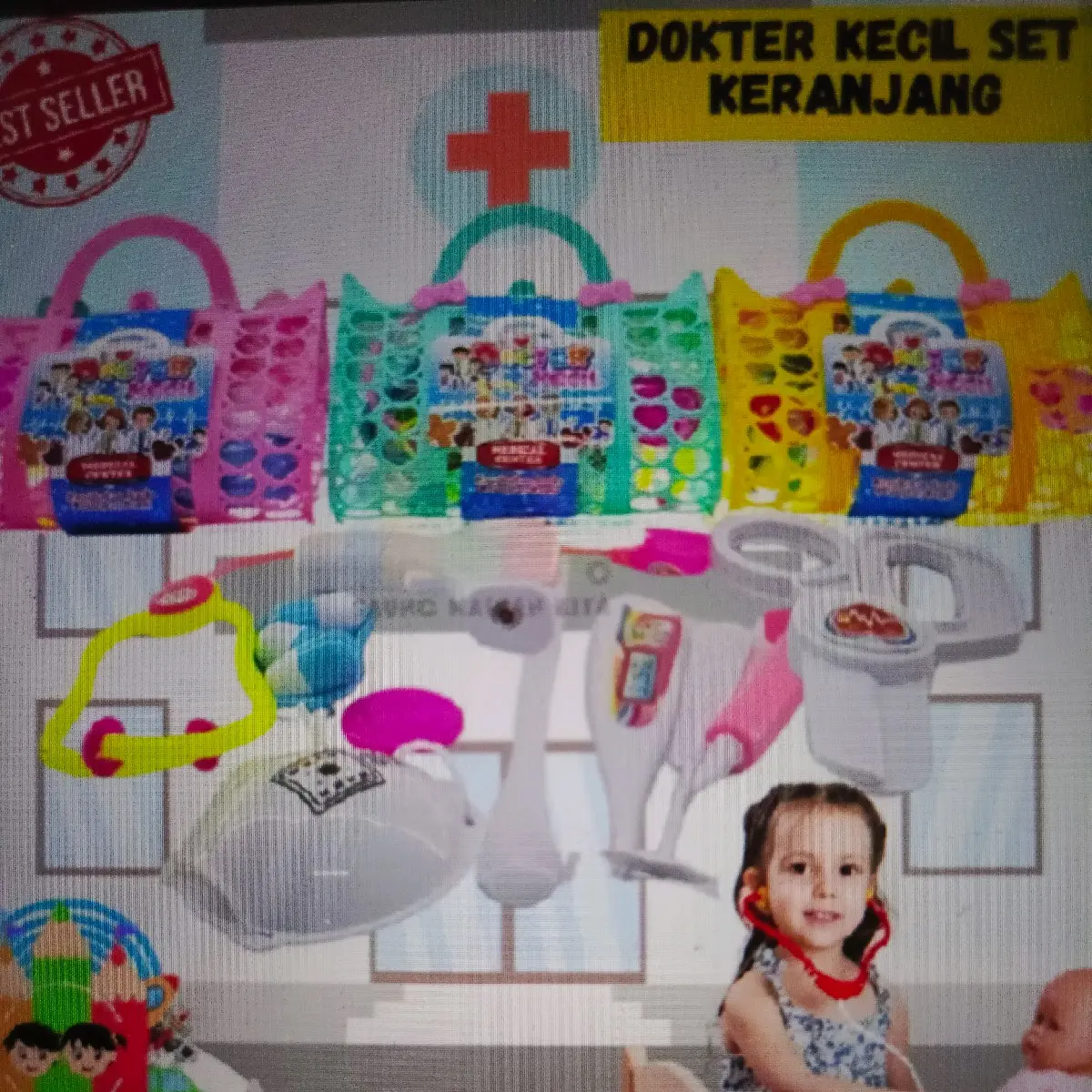 PROMO MAINAN DOKTER SET KRANJANG